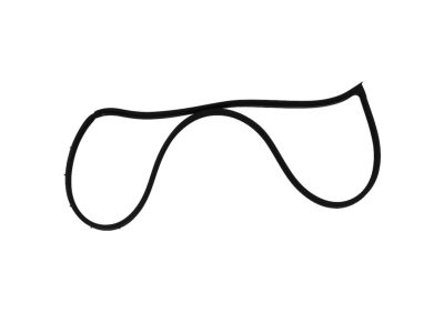 Mopar 5074512AC WEATHERSTRIP-Front Door Mounted