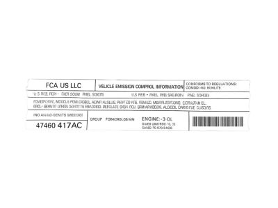 Ram 47480417AC