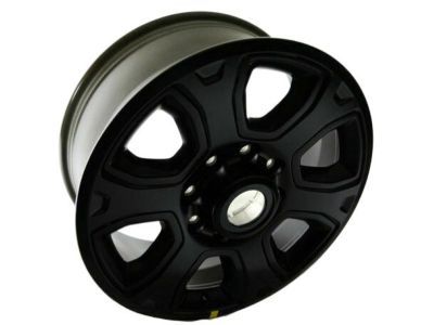 Mopar 1VQ85RXFAC Black Painted Aluminum Wheel