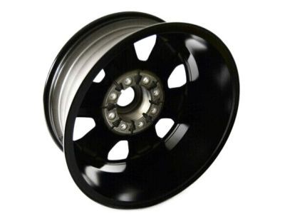 Mopar 1VQ85RXFAC Black Painted Aluminum Wheel