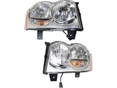 2007 Jeep Grand Cherokee Headlight - 55156350AJ