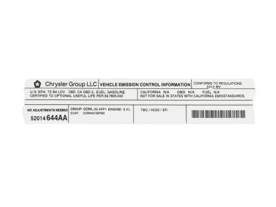 Chrysler 52014644AA