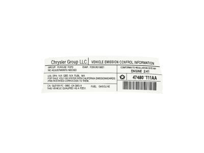 Chrysler 47480111AA