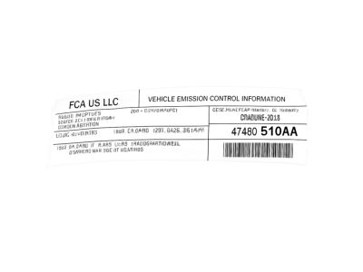 Chrysler 47480510AA