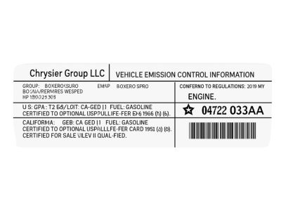 Chrysler 4722033AA