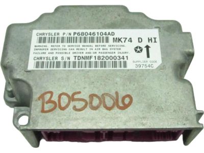 Jeep Patriot Air Bag Control Module - 68046104AD