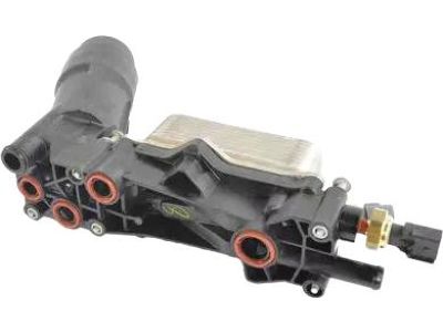 Genuine Mopar Engine Oil Cooler 5.7L 6.4L 5037523AB, Aluminum Direct Fit For Dodge Chrysler 2011-2021