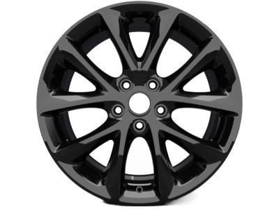 Mopar 6GA73DX8AA Black Painted Aluminum Wheel