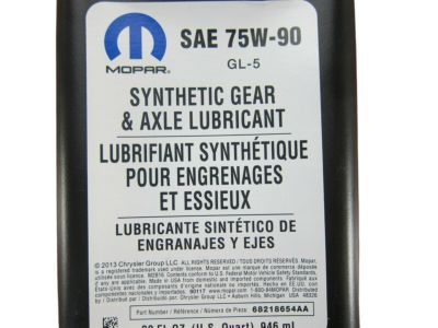 Mopar 68218655CA LUBE-Axel