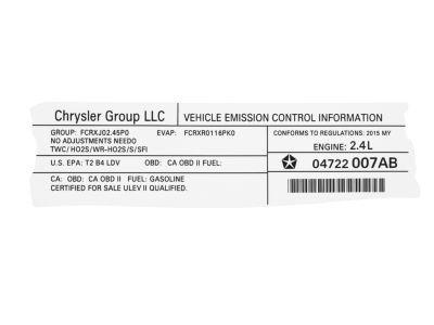 Chrysler 4722007AB