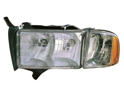 2000 Dodge Ram 2500 Headlight - 55077043AC