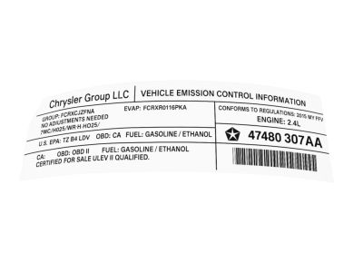 Chrysler 47480307AA