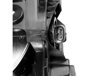 Mopar 68104821AD Front Fog Lamp