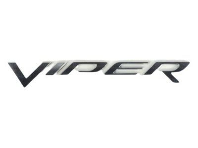 Mopar 5ZB95SZ0AA Nameplate Viper Side Sill