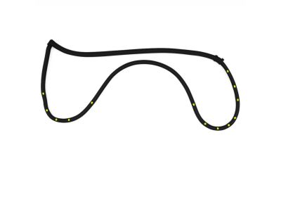 Mopar 68040044AH WEATHERSTRIP-Front Door Mounted