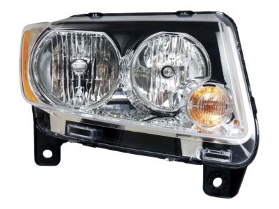 2012 Jeep Grand Cherokee Headlight - 55079378AE
