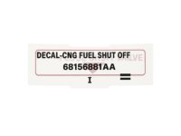 Mopar 68156881AA Decal-Box Side