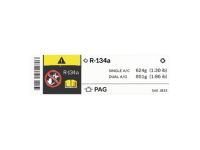 Mopar 68276681AA Label-Air Conditioning System