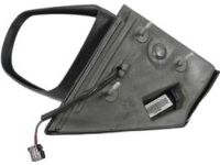 Mopar 55077398AE Passengers Power Textured Right Side Mirror