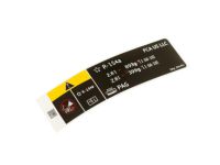 Mopar 68297582AA Label-Air Conditioning System