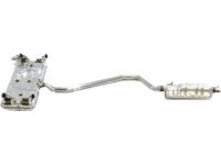 Mopar 68143189AF Muffler Resonator And Pipe