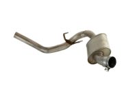 Mopar 68188677AD Exhaust Resonator And Tailpipe