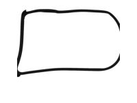 Mopar 5074648AE WEATHERSTRIP-Rear Door Mounted