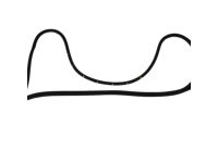 Mopar 68040044AH WEATHERSTRIP-Front Door Mounted