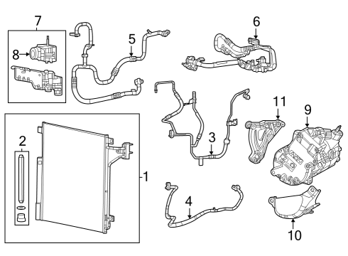 Mopar 68583350AA O RING-EXPANSION VALVE