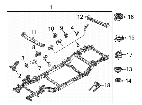 Mopar 68494540AA Reinforce-Engine Mount