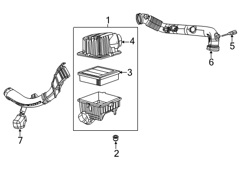 2022 Jeep Compass Filters Diagram 1