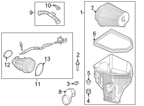 2022 Dodge Charger Air Intake Diagram 1