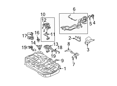 LEVL Unit-Fuel Tank Diagram for MN120161