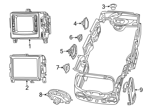 2022 Chrysler Voyager Sound System Diagram