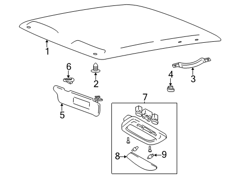 Lens-Room-Lens-Room Lamp Diagram for 9281225000