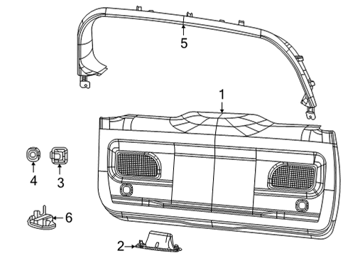 2022 Jeep Grand Cherokee L Lift Gate Diagram 2