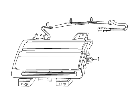 2022 Jeep Wrangler Park & Signal Lamps Diagram 2