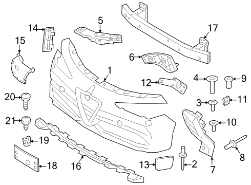 Front Diagram for 68393952AA