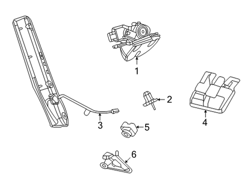 2024 Jeep Grand Cherokee L Lock & Hardware Diagram 2