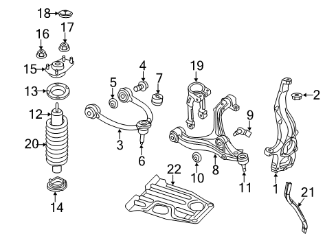 ABSORBER-Suspension Diagram for 68384344AB