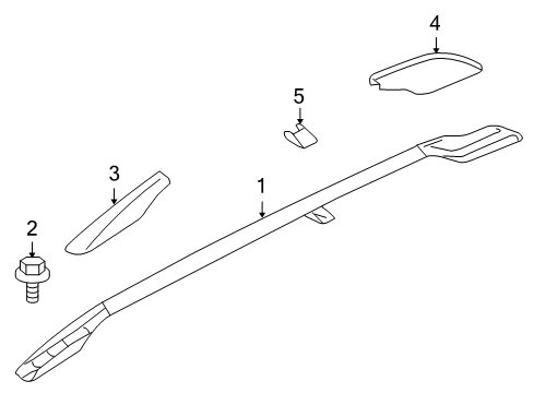 Rack-Roof Diagram for 7661A096