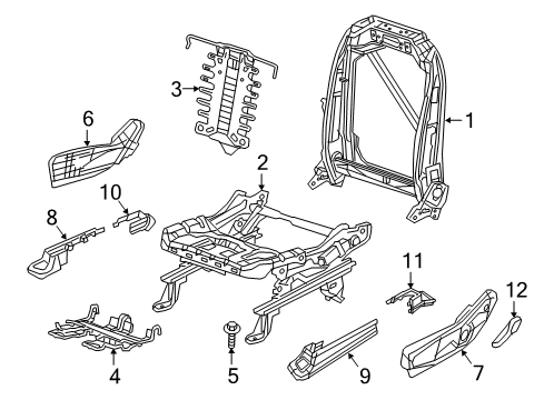 2023 Chrysler Voyager Tracks & Components Diagram 1
