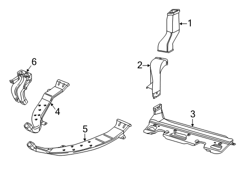 2023 Chrysler Voyager Ducts Diagram 2