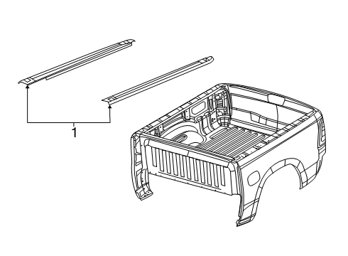 2022 Ram 2500 Box Rails Diagram 2