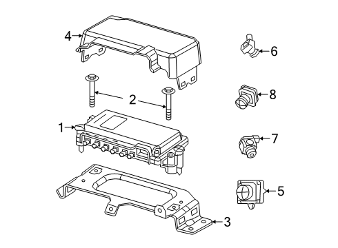2023 Ram 2500 Electrical Components Diagram 1