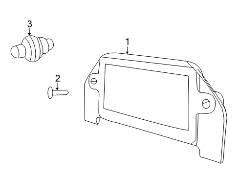 2022 Dodge Challenger License Lamps Diagram