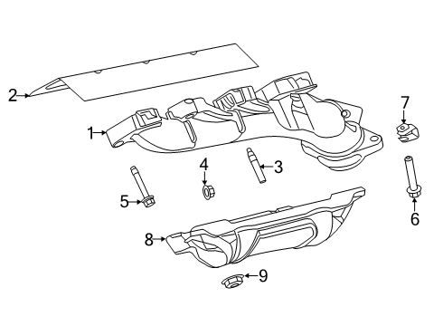 2022 Ram 2500 Exhaust Manifold Diagram 1
