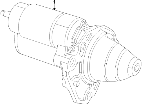 2022 Ram 2500 Starter Diagram