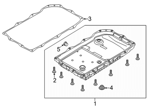 2021 Jeep Grand Cherokee L Automatic Transmission Diagram