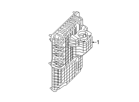 2022 Ram ProMaster City Case & Related Parts Diagram